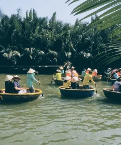 Vé Đi Thuyền Thúng Vào Rừng Dừa Bảy Mẫu Ở Hội An với Tuỳ chọn Vé Tham Quan Phố Cổ Hội An và Combo Vé Ký Ức Hội An