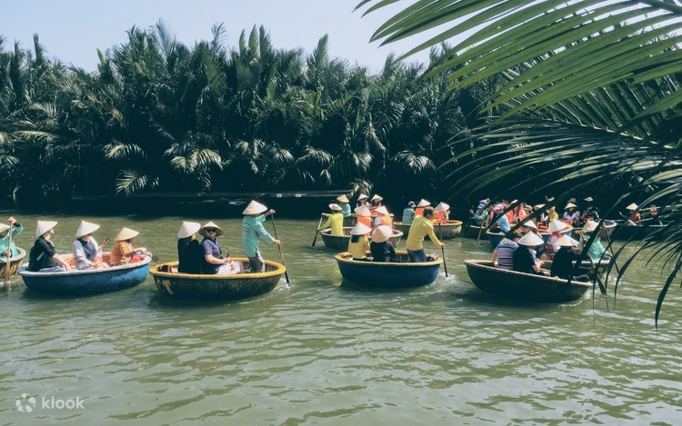 Vé Đi Thuyền Thúng Vào Rừng Dừa Bảy Mẫu Ở Hội An với Tuỳ chọn Vé Tham Quan Phố Cổ Hội An và Combo Vé Ký Ức Hội An