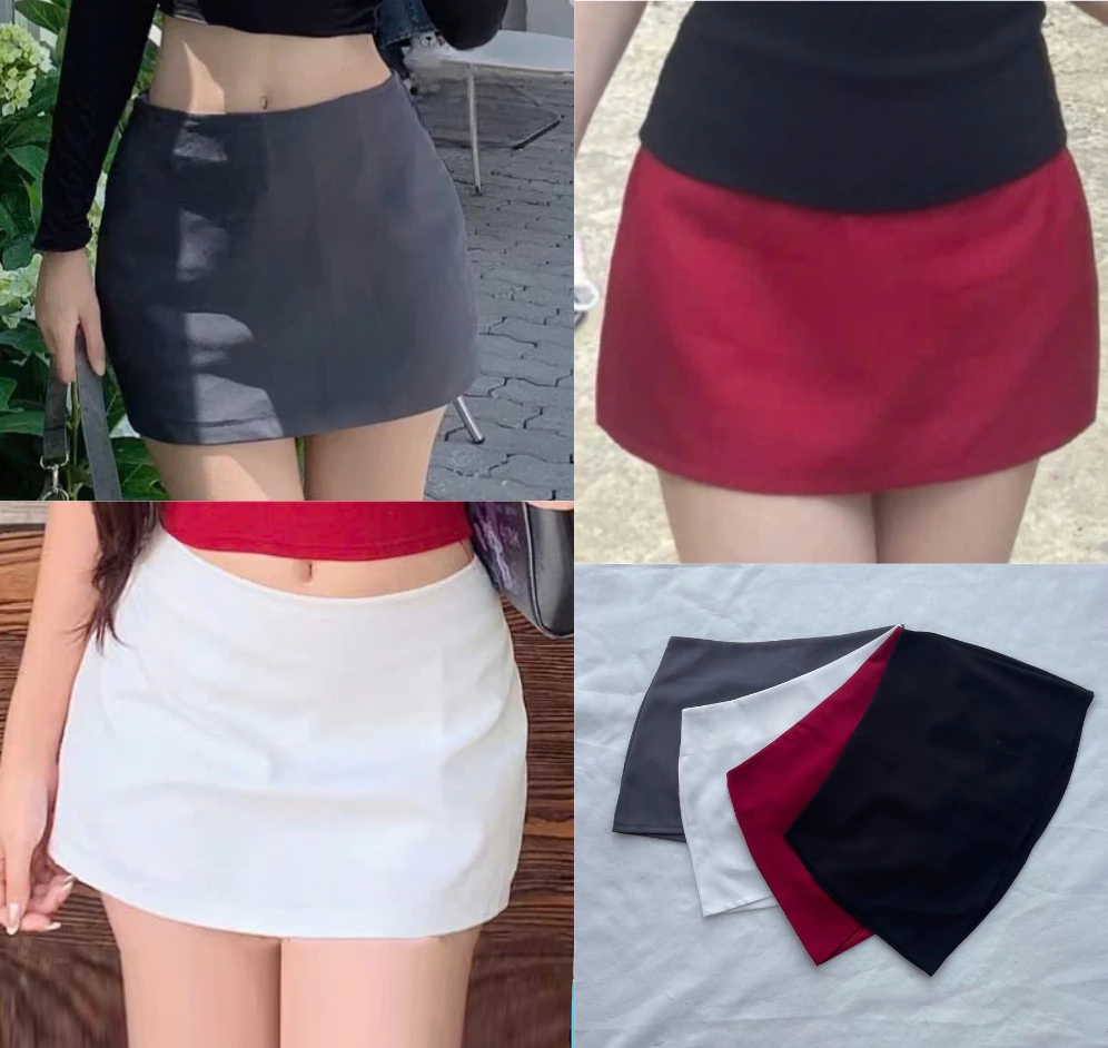 Chân váy ngắn kiểu y2k chất liệu cotton lạnh